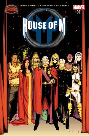 House Of M (2015) #1 cover