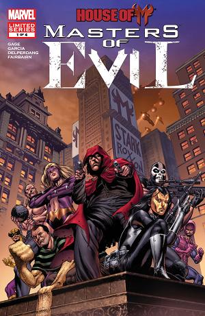 House Of M: Masters Of Evil (2009) #1 cover