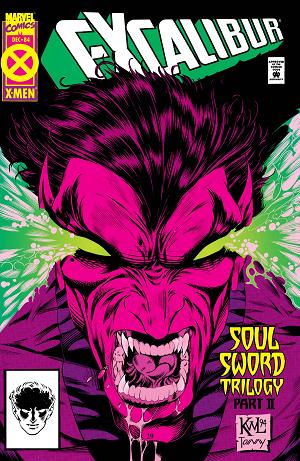 Excalibur (1988) #84 cover