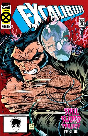 Excalibur (1988) #85  cover