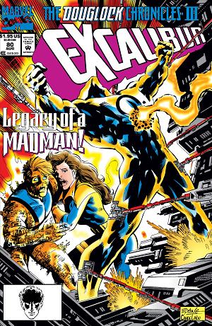 Excalibur (1988) #80 cover