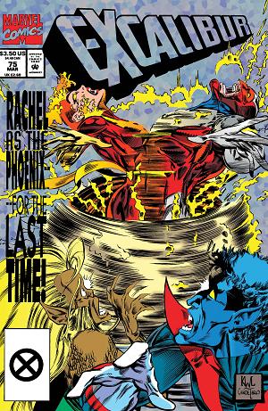 Excalibur (1988) #75 cover