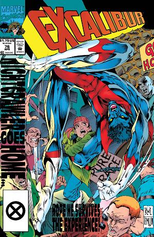 Excalibur (1988) #76 cover