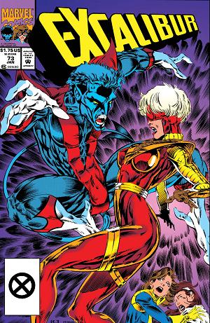 Excalibur (1988) #73 cover