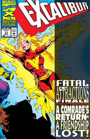 Excalibur (1988) #71  cover