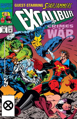 Excalibur (1988) #68 cover