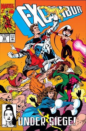 Excalibur (1988) #65  cover