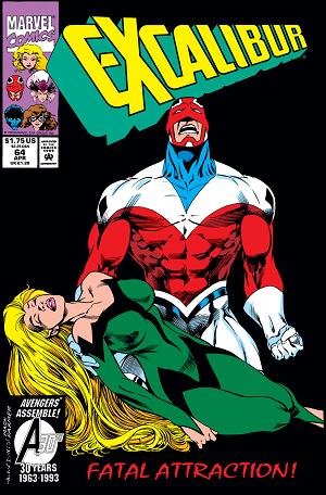Excalibur (1988) #64  cover