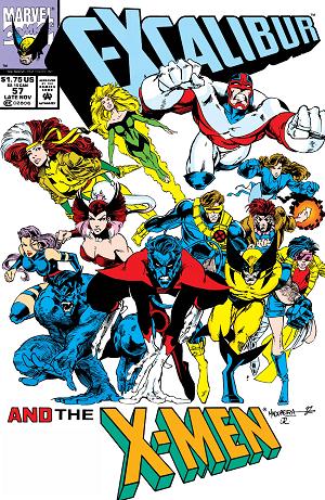 Excalibur (1988) #57  cover