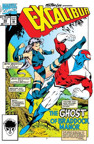 Excalibur (1988) #55  cover