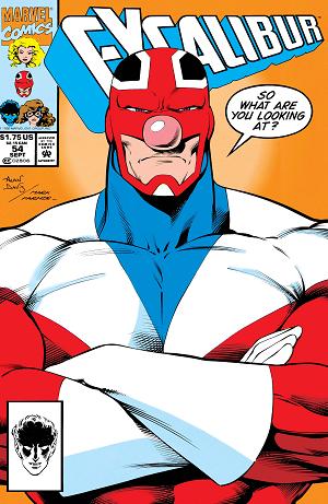 Excalibur (1988) #54  cover