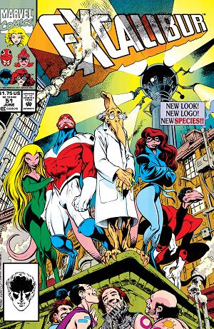 Excalibur (1988) #51  cover