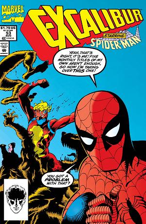 Excalibur (1988) #53 cover