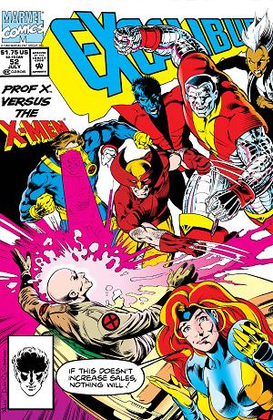 Excalibur (1988) #52  cover