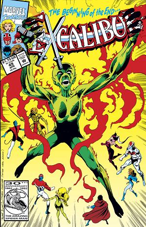 Excalibur (1988) #49  cover