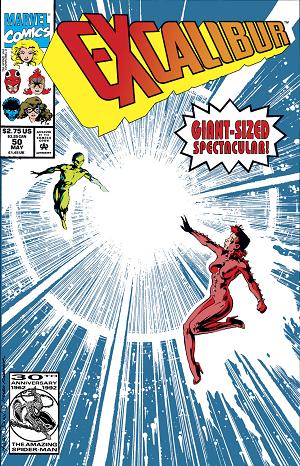 Excalibur (1988) #50  cover