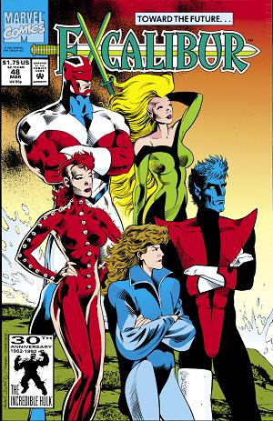 Excalibur (1988) #48  cover