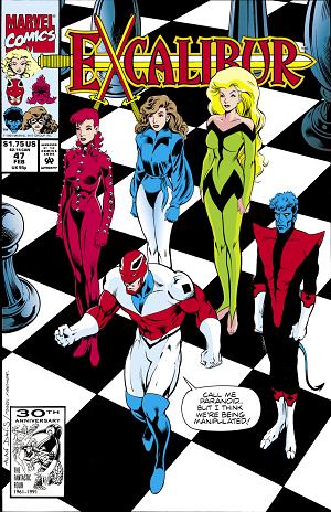 Excalibur (1988) #47  cover