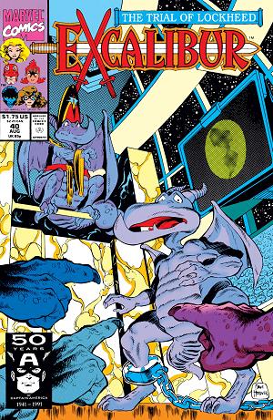 Excalibur (1988) #40 cover
