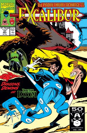 Excalibur (1988) #37 cover