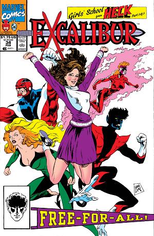 Excalibur (1988) #34 cover
