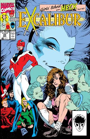 Excalibur (1988) #32 cover