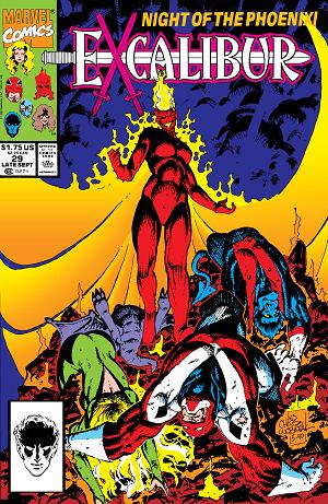 Excalibur (1988) #29  cover
