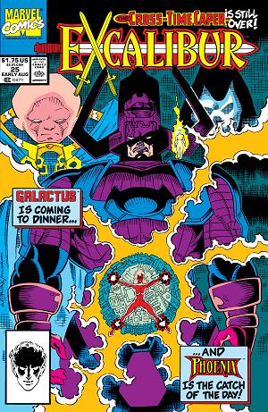 Excalibur (1988) #25 cover