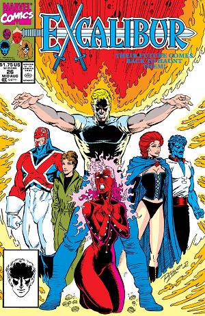 Excalibur (1988) #26  cover