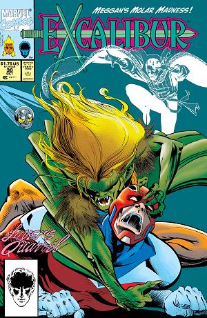 Excalibur (1988) #30 cover