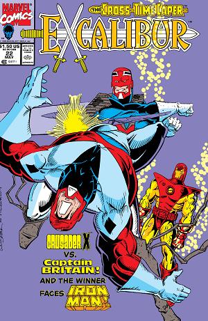 Excalibur (1988) #22 cover