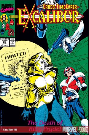 Excalibur (1988) #23  cover