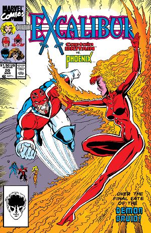 Excalibur (1988) #20 cover