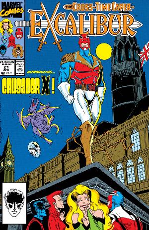 Excalibur (1988) #21 cover