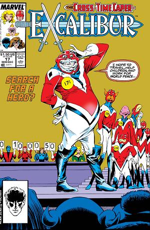 Excalibur (1988) #17  cover