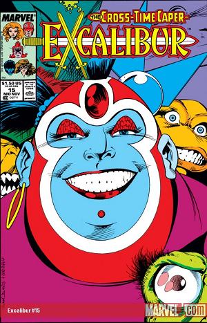 Excalibur (1988) #15  cover