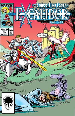 Excalibur (1988) #12  cover