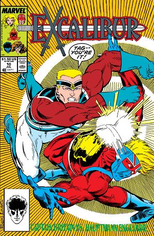 Excalibur (1988) #10 cover