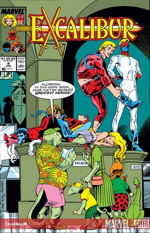 Excalibur (1988) #9  cover