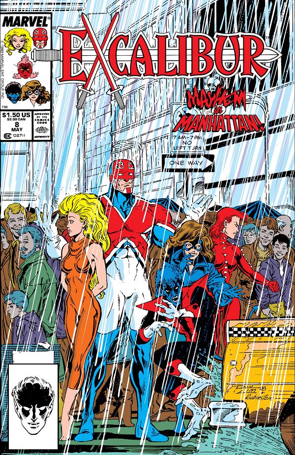 Excalibur #8  cover