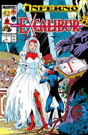 Excalibur (1988) #7  cover