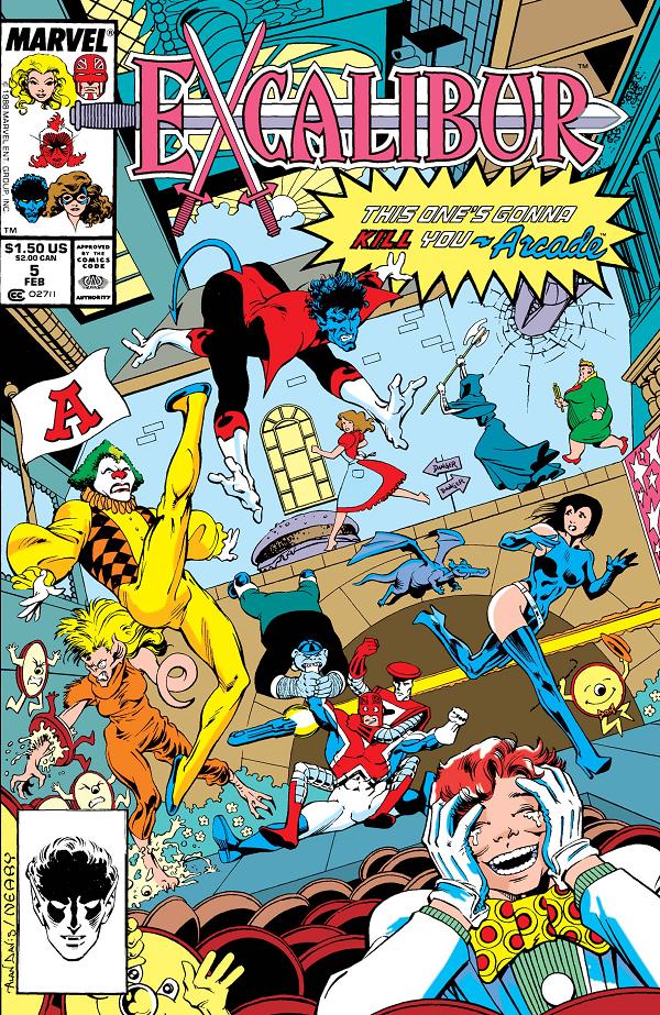Excalibur #5  cover