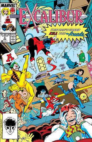 Excalibur (1988) #5  cover