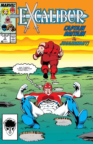 Excalibur (1988) #3  cover