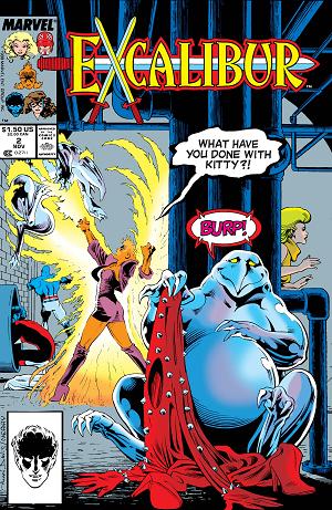 Excalibur (1988) #2  cover