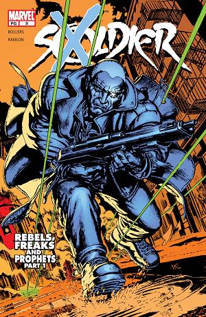 Soldier X (2002) #9 cover