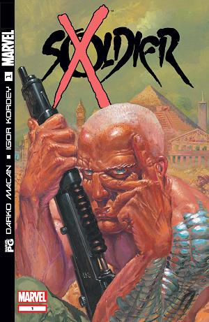 Soldier X (2002) #1 cover