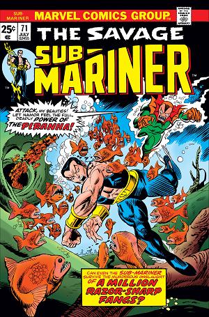 Sub-Mariner (1968) #71 cover