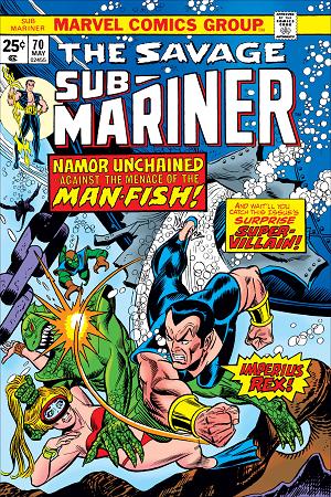 Sub-Mariner (1968) #70 cover