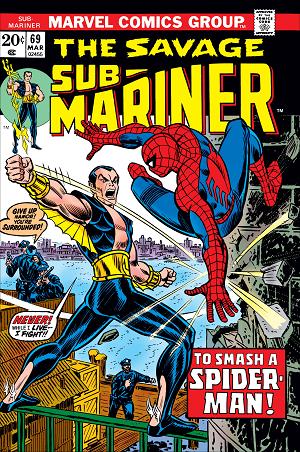 Sub-Mariner (1968) #69 cover